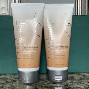 ⚜️3/$15 New Ulta Beauty bronze glow self tanning set